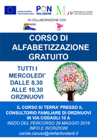 Corso di alfabetizzazione gratuito 